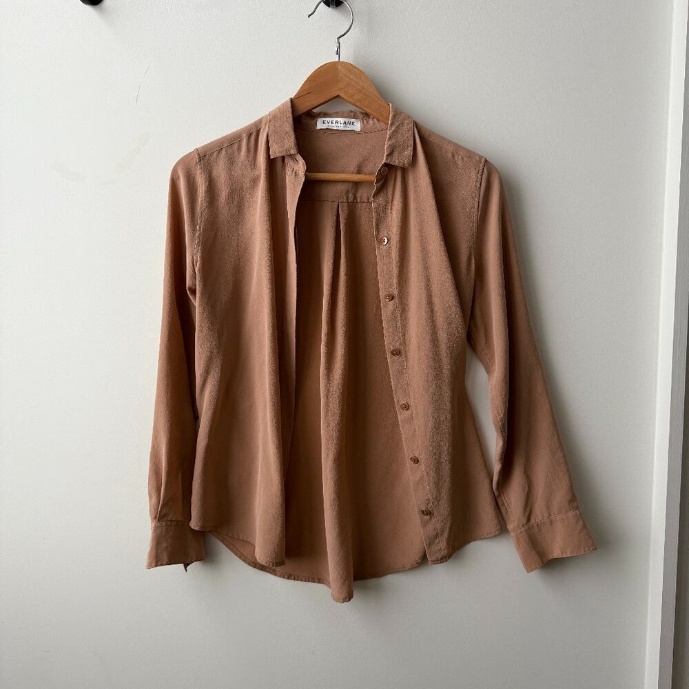 Washable Silk Button Down